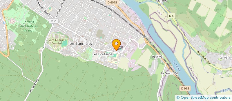 localisation de l'entreprise SASI AUTO  VERNON