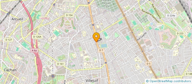 localisation de l'entreprise SASI FERNWEH à VILLEJUIF
