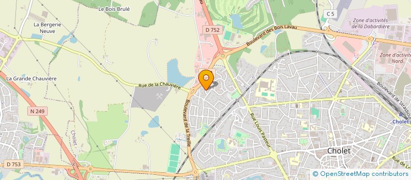 localisation de l'entreprise SASIA à CHOLET