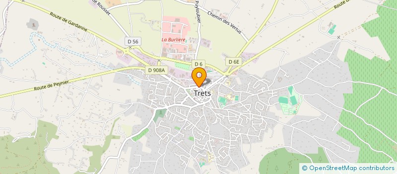localisation de l'entreprise SASIMMO à TRETS