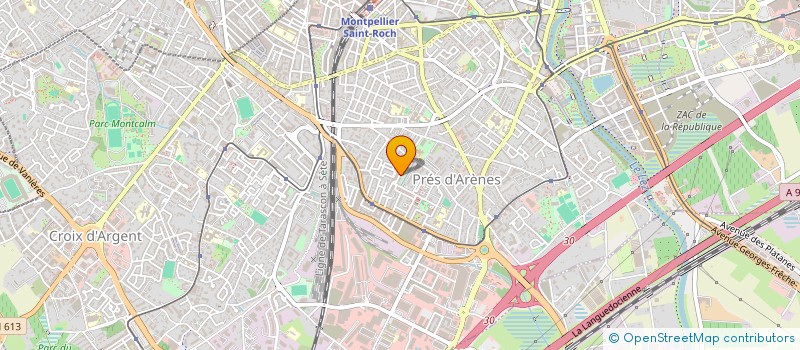 localisation de l'entreprise SASK INGENIERIE à MONTPELLIER