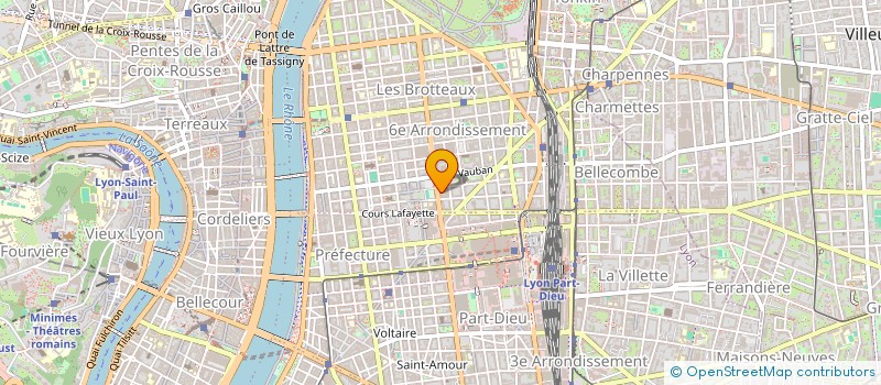 localisation de l'entreprise SASKINE  LYON