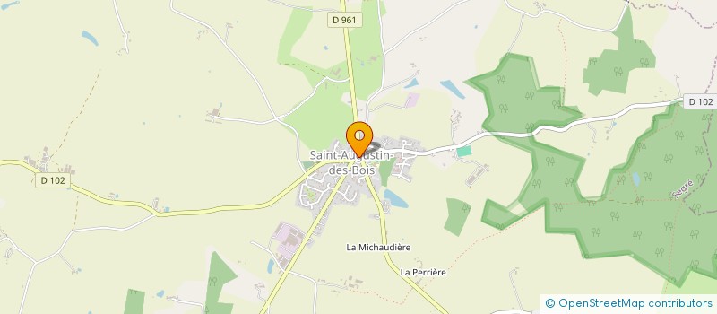 localisation de l'entreprise SASM  SAINT-AUGUSTIN-DES-BOIS