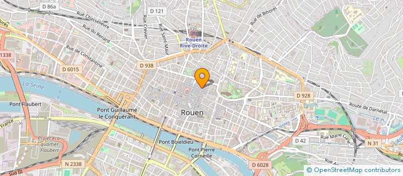 localisation de l'entreprise SASM à ROUEN