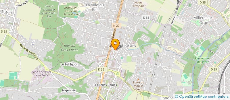 localisation de l'entreprise SASOIN  LONGPONT-SUR-ORGE