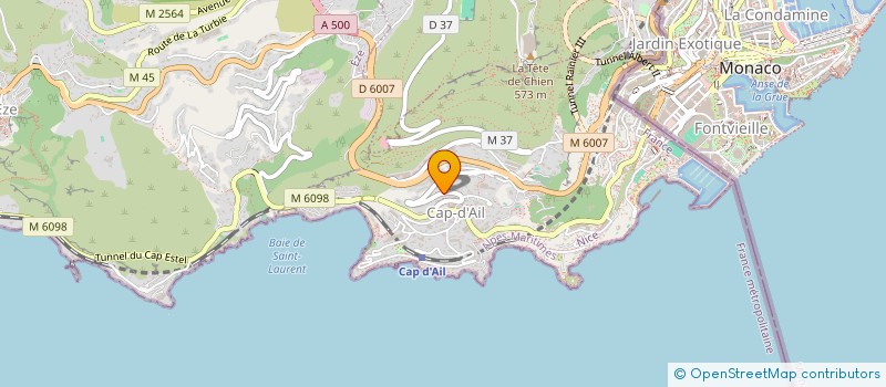 localisation de l'entreprise SASOU WINE  CAP-D'AIL