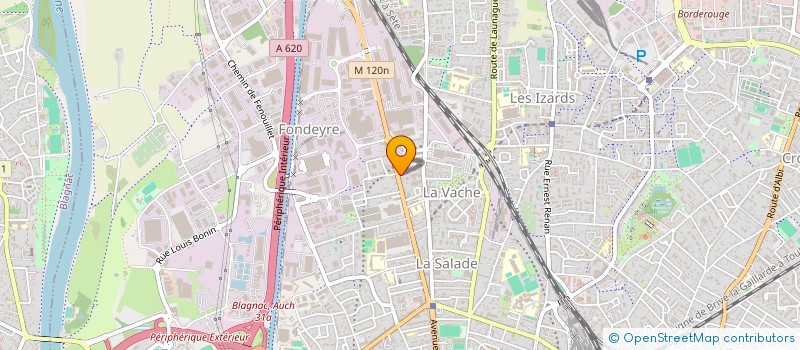 localisation de l'entreprise SASOUKE PRONOS à TOULOUSE