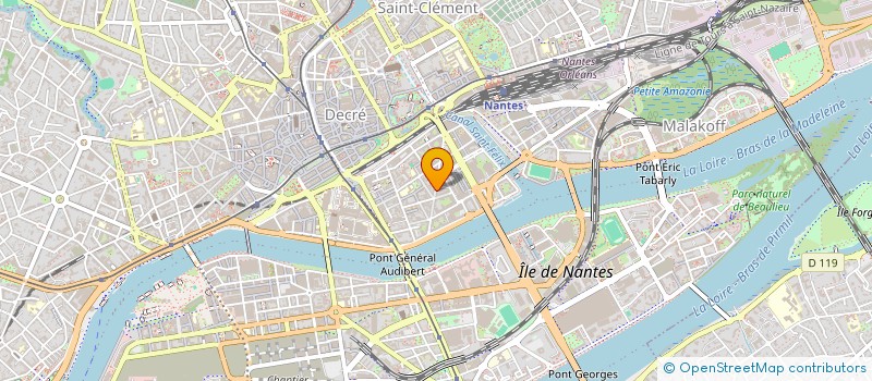 localisation de l'entreprise SASPAPA  NANTES