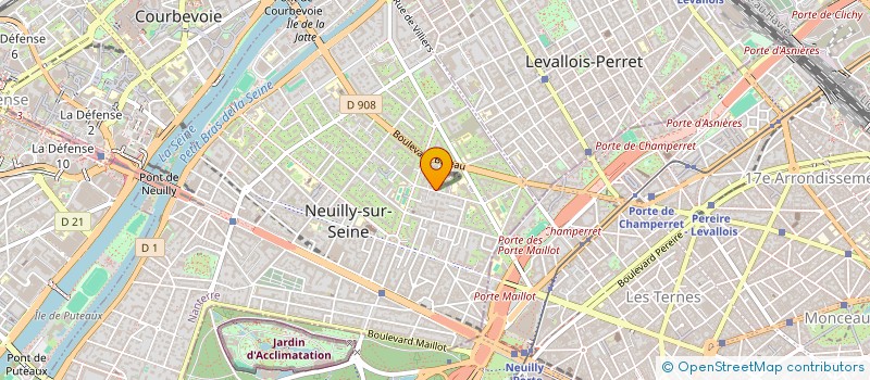 localisation de l'entreprise SASPORTES SCI à NEUILLY-SUR-SEINE