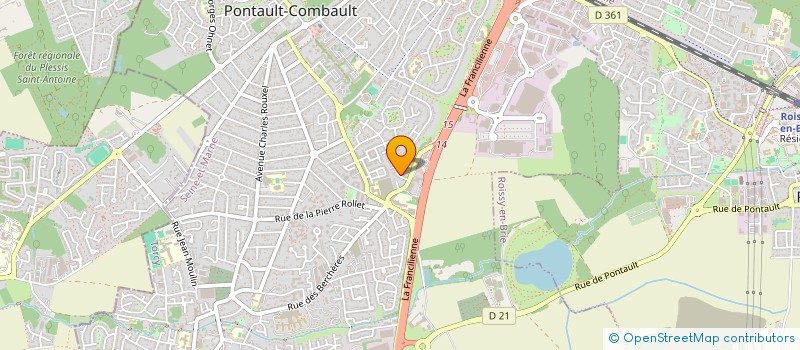 localisation de l'entreprise SASS SECURITY à PONTAULT-COMBAULT
