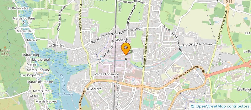 localisation de l'entreprise SASSA DEVELOPPEMENT à LES SABLES D'OLONNE