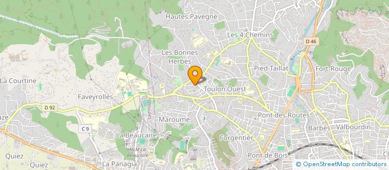 localisation de l'entreprise SASSANA IMMOBILIER  TOULON