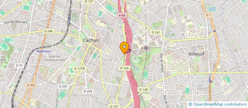 localisation de l'entreprise SASSI  CACHAN