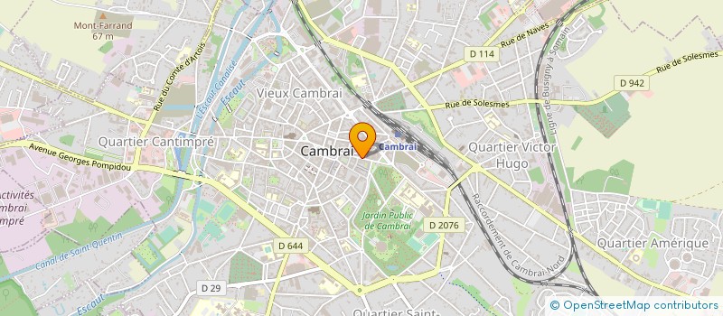 localisation de l'entreprise SASSI IMMOBILIER à ESTOURMEL