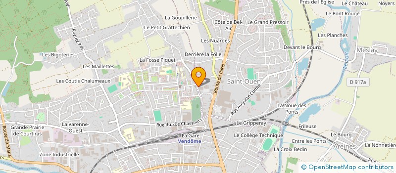 localisation de l'entreprise SASSIAT AUTOMOBILES à SAINT-OUEN