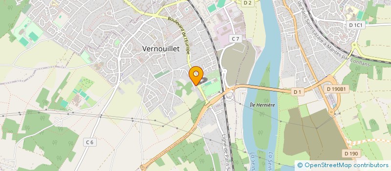 localisation de l'entreprise SASSIER ELECTRICITE à VERNOUILLET