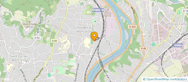 localisation de l'entreprise SASSO  COLLONGES-AU-MONT-D'OR