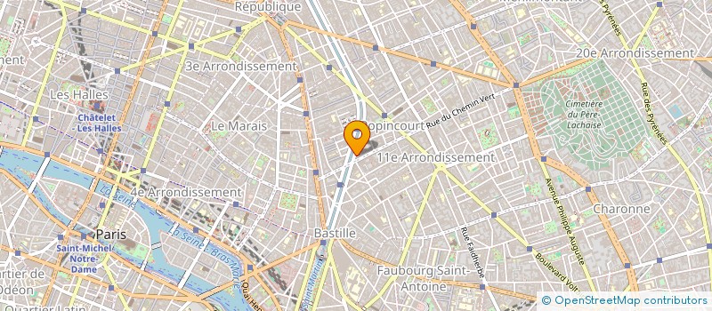 localisation de l'entreprise SASSON  PARIS