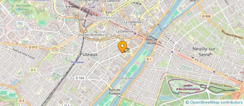 localisation de l'entreprise SASSON VICTOR à PUTEAUX