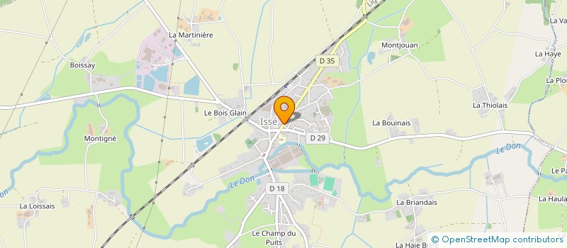 localisation de l'entreprise SASSPFPL DE VETERINAIRES RENARD-VIOLLET  ISSE