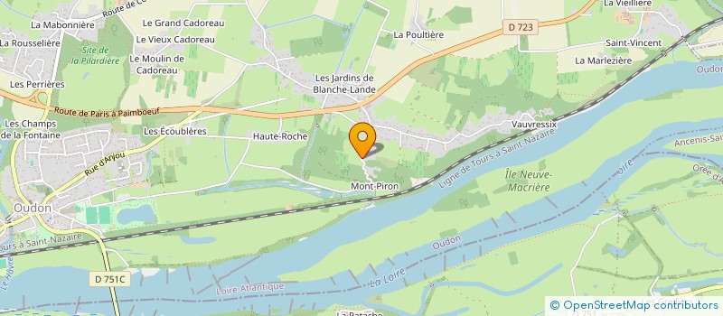 localisation de l'entreprise SASSSAD  OUDON