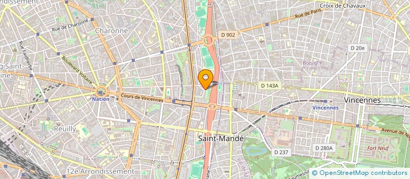 localisation de l'entreprise SAST PRODUCTIONS  PARIS