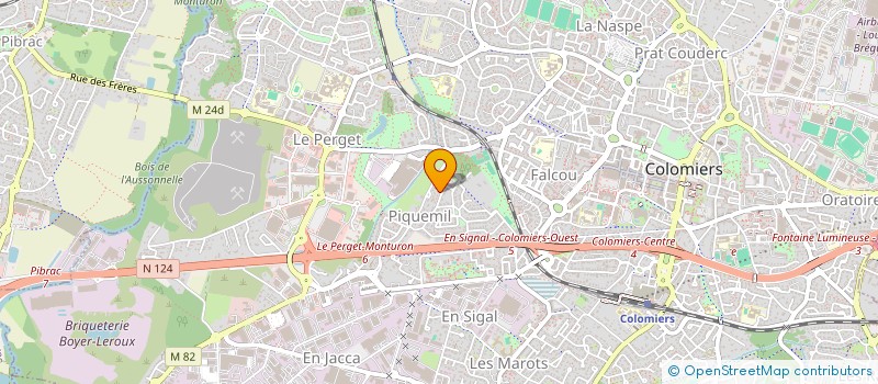 localisation de l'entreprise SASTELA à COLOMIERS