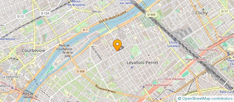 localisation de l'entreprise SASTOM CONSULTING à LEVALLOIS-PERRET