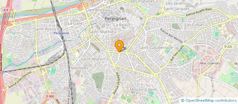 localisation de l'entreprise SASTRE GRAVEUR à PERPIGNAN