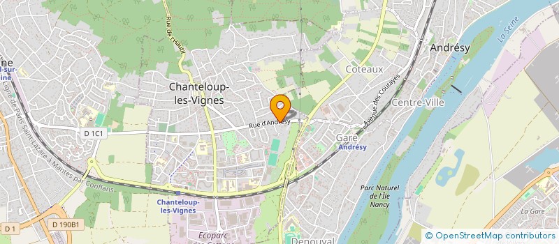 localisation de l'entreprise SASU 2SI ENVIRONNEMENT à CHANTELOUP-LES-VIGNES