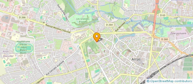 localisation de l'entreprise SASU 2SI2 - LA à ARRAS