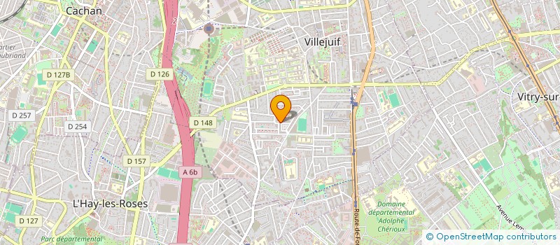 localisation de l'entreprise SASU  VILLEJUIF