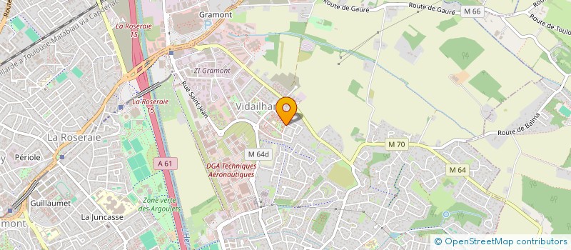 localisation de l'entreprise SASU  BALMA