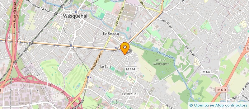 localisation de l'entreprise SASU A.F CAB  VILLENEUVE-D'ASCQ