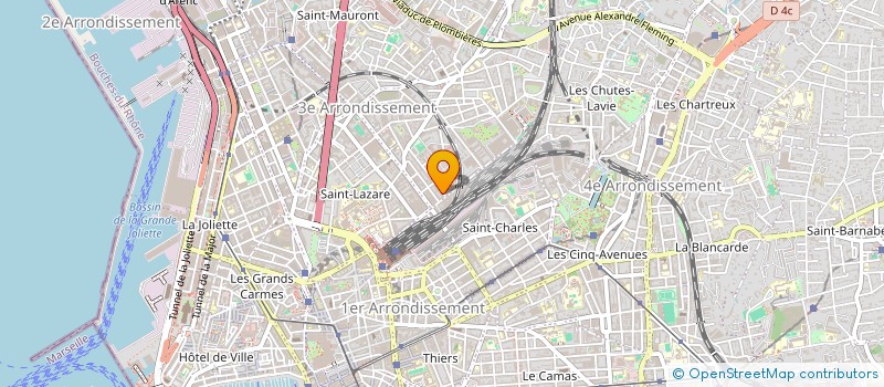 localisation de l'entreprise SASU A M A W à MARSEILLE