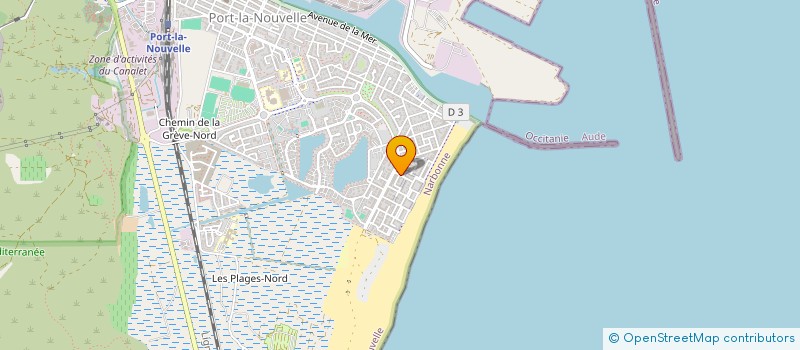 localisation de l'entreprise SASU A.N.F SERVICES  PORT-LA-NOUVELLE