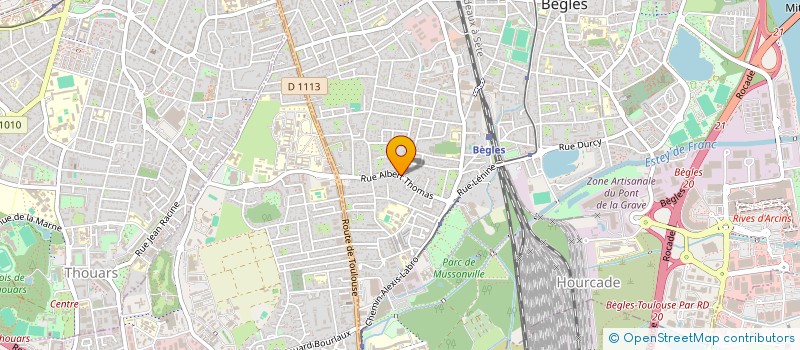 localisation de l'entreprise SASU A3N à BEGLES