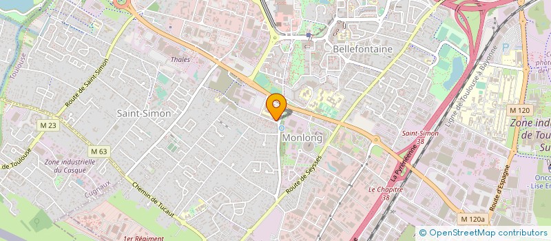 localisation de l'entreprise SASU ABNI à TOULOUSE