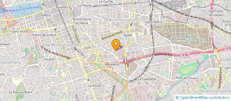 localisation de l'entreprise SASU ABPB  MARSEILLE