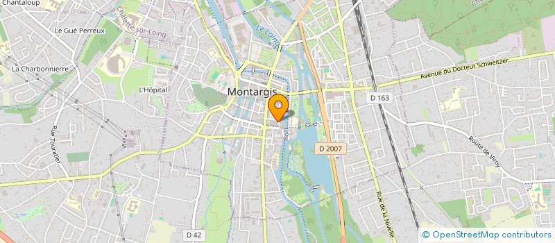 localisation de l'entreprise SASU ABSTRACT 3 à MONTARGIS