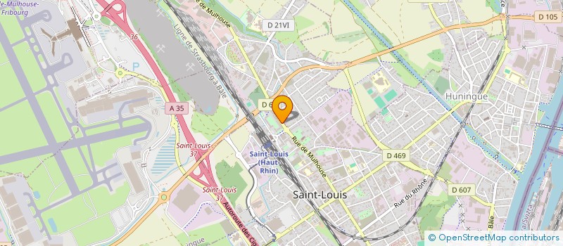 localisation de l'entreprise SASU ACEB  SAINT-LOUIS