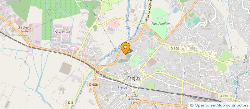 localisation de l'entreprise SASU ACO CONSTRUCTIONS à FREJUS