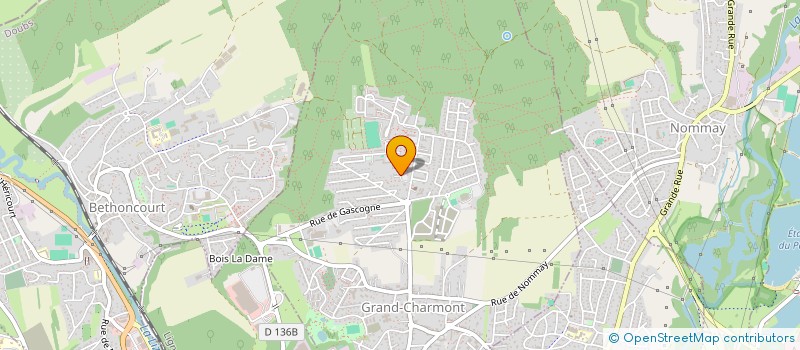 localisation de l'entreprise SASU ACS  GRAND-CHARMONT