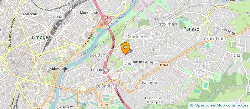 localisation de l'entreprise SASU ACTIUM à PANAZOL