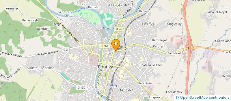 localisation de l'entreprise SASU ACVITA à PONTIVY