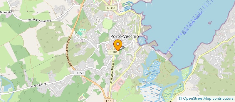 localisation de l'entreprise SASU AD MAIORA  PORTO-VECCHIO