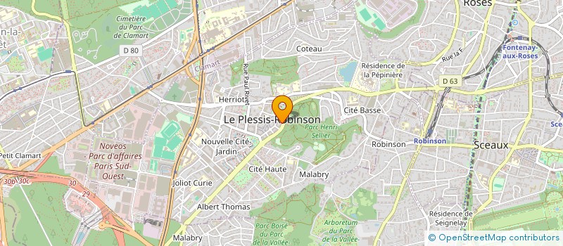 localisation de l'entreprise SASU ADEEX à LE PLESSIS-ROBINSON