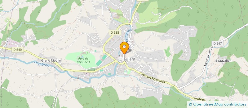 localisation de l'entreprise SASU ADELINE CATHELIN à DIEULEFIT
