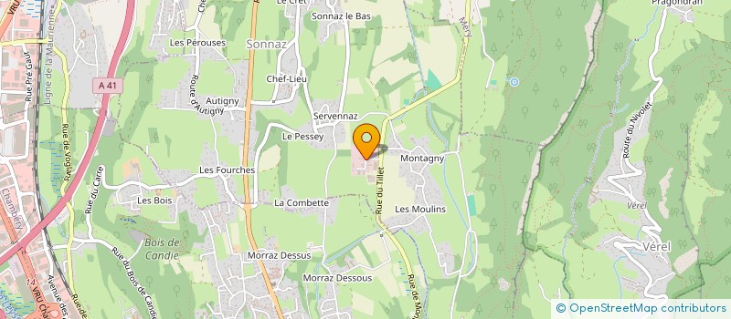 localisation de l'entreprise SASU AFONSO  SONNAZ