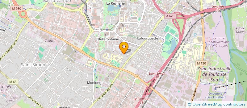localisation de l'entreprise SASU AG PLATRERIE à ALBI